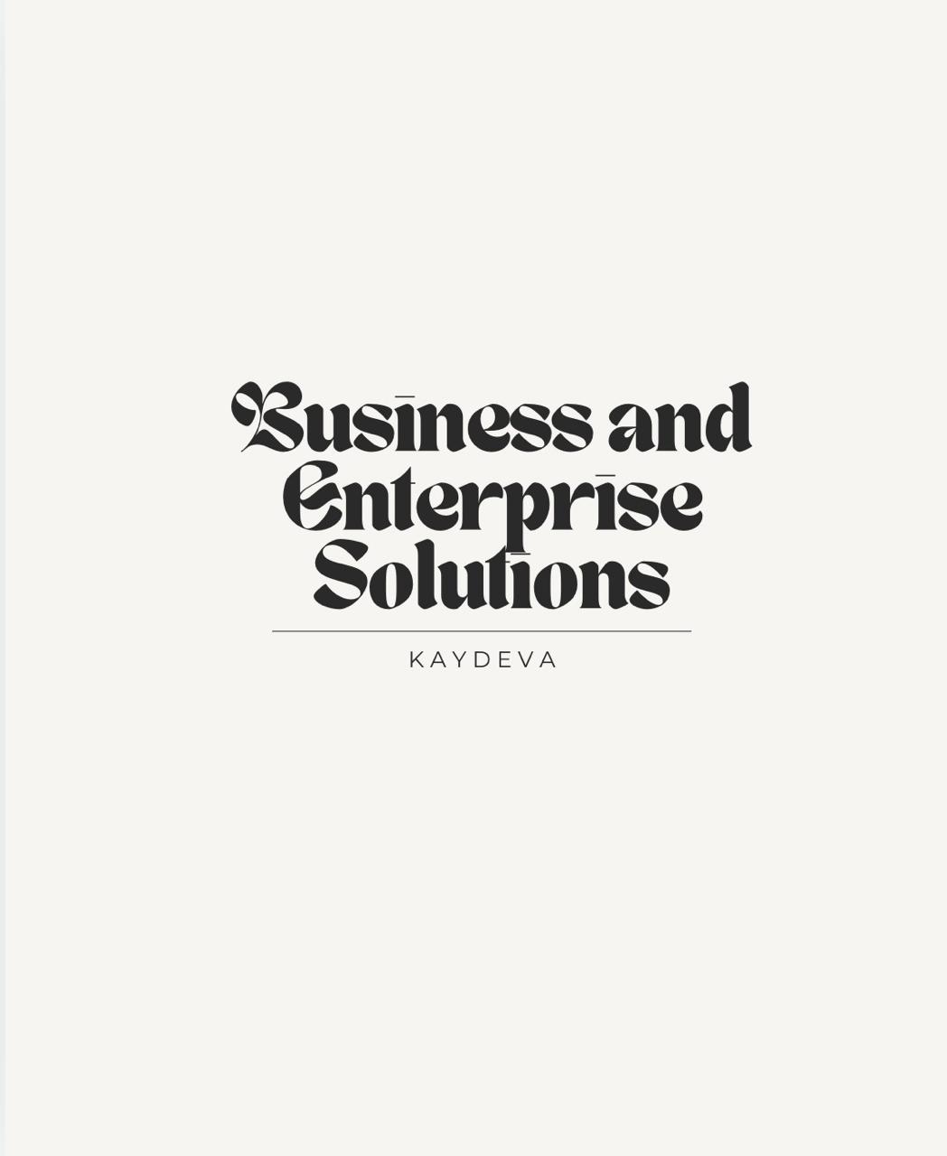 Business & Enterprise
